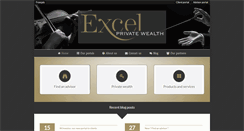 Desktop Screenshot of excelprivatewealth.com