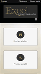 Mobile Screenshot of excelprivatewealth.com
